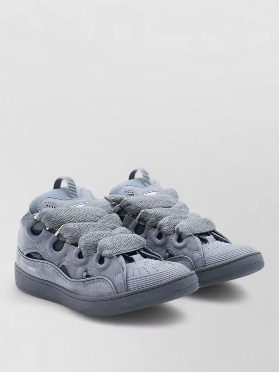 Lanvin leather high-top sneakers