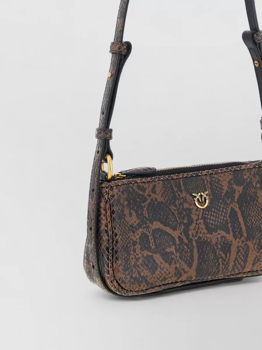Pinko Love Bag Leather Shoulder Bag