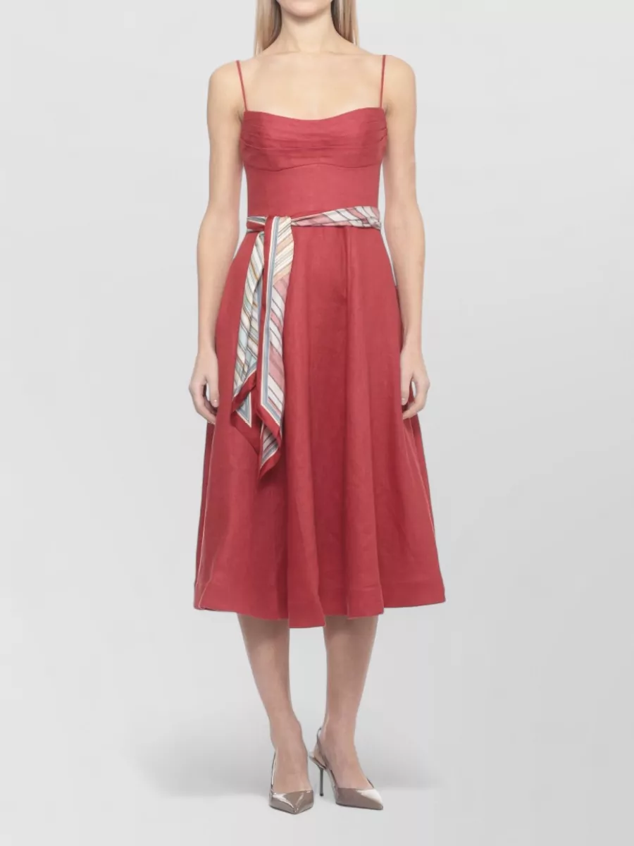 Zimmermann Linen Midi Dress