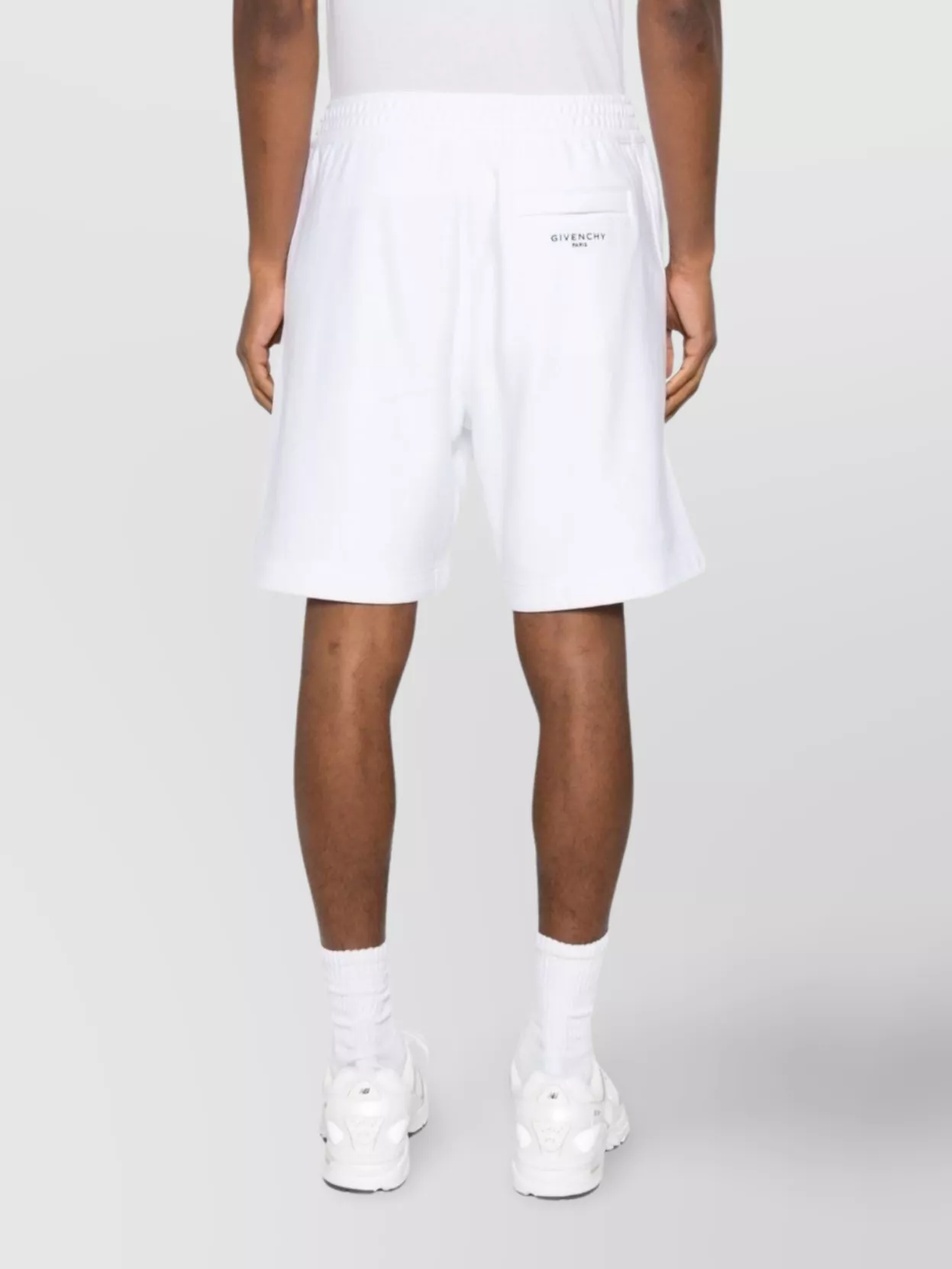 Givenchy Cotton Shorts With Logo And Pockets