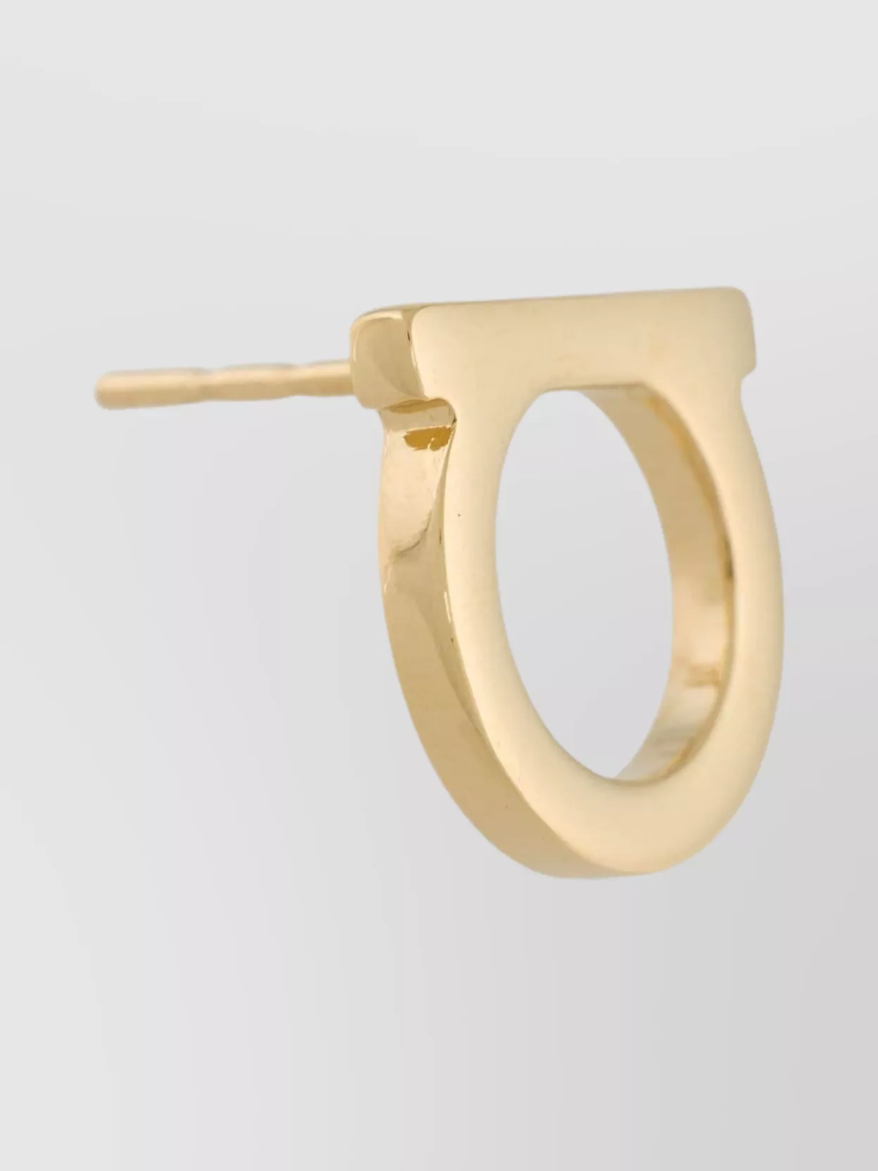 Ferragamo Polished Stud Hook Earrings