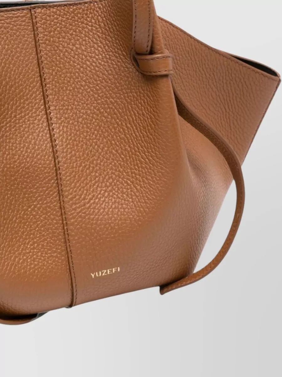 Yuzefi Mochi Leather Tote Bag