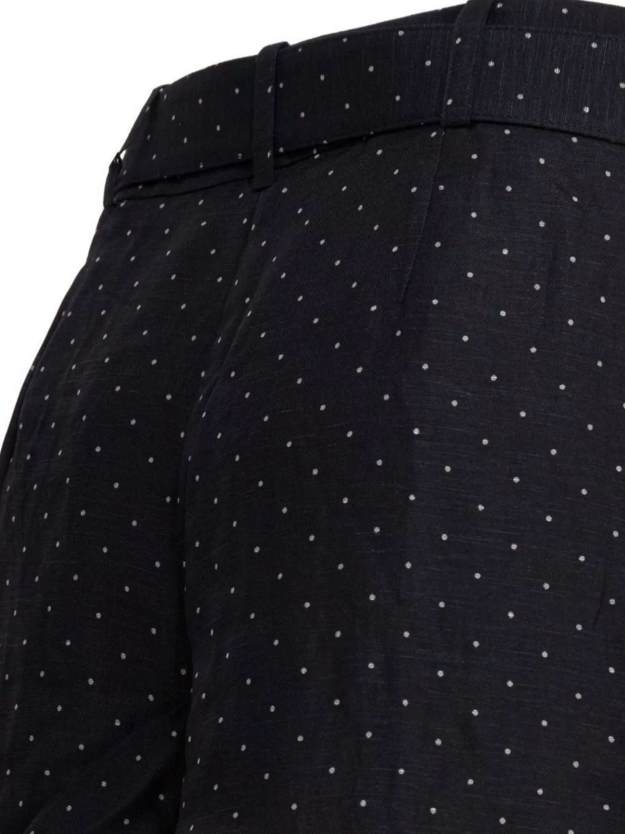 Zimmermann Polka Dot High Waist Wide Leg Trousers