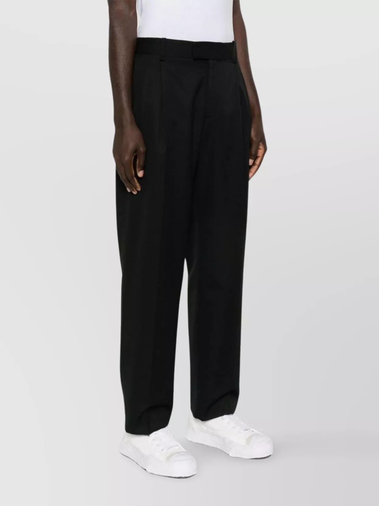 Drôle De Monsieur Tailored Golf Trousers Pleat Detailing