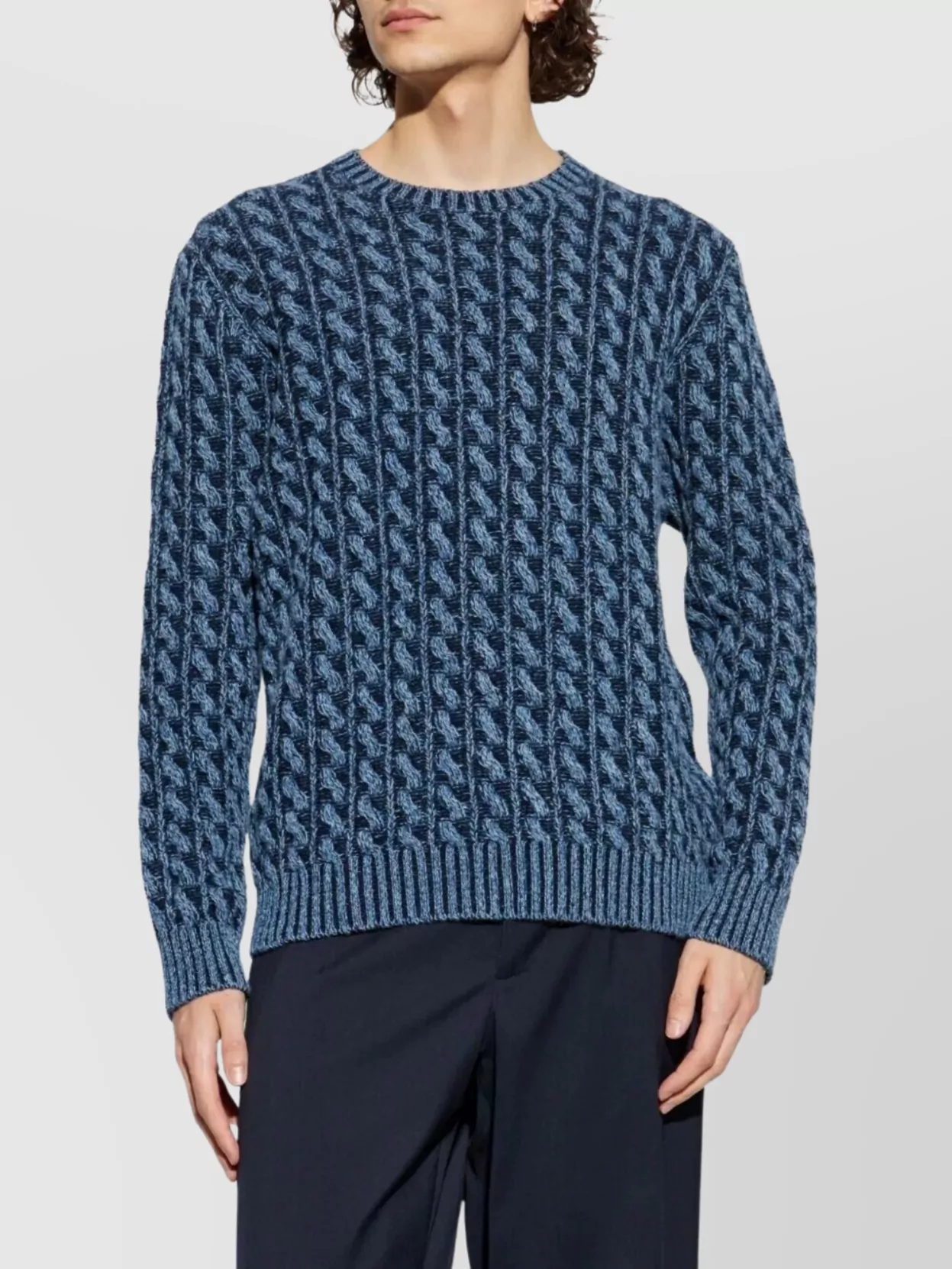 Etro Crew Neck Wool Sweater