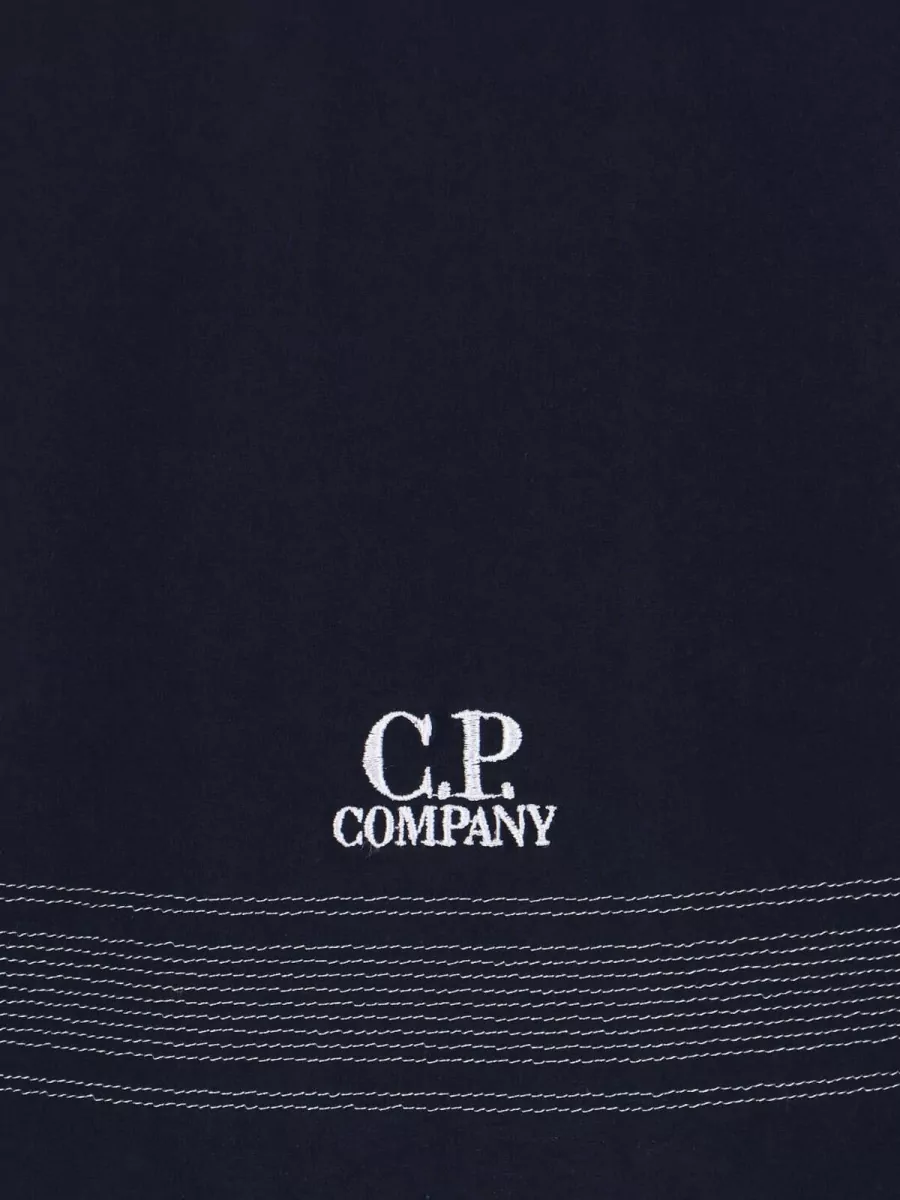 C.p. Company Short Sleeve Crew Neck Straight Hem T-Shirt