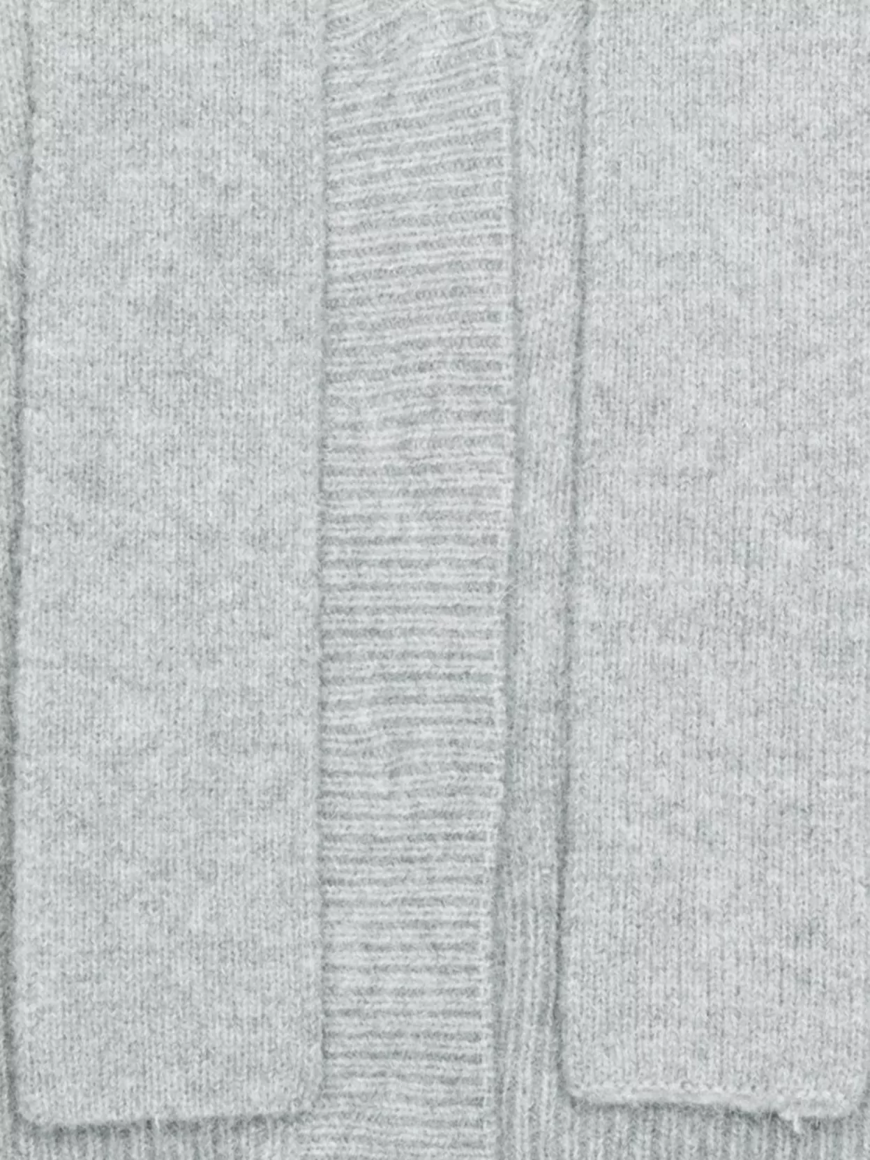 Rotate Knitwear With Attached Scarf And Cropped Length