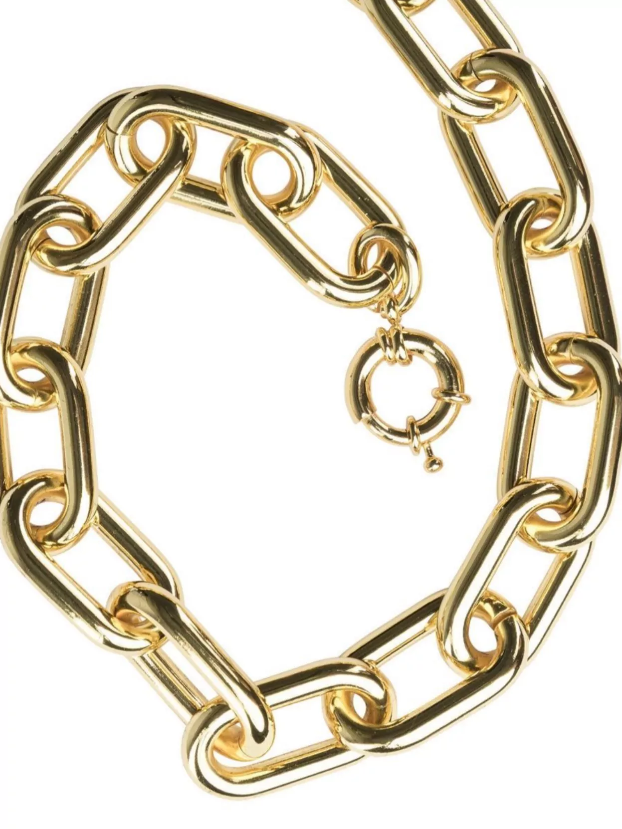 Federica Tosi Chunky Chain Norah Necklace In Gold