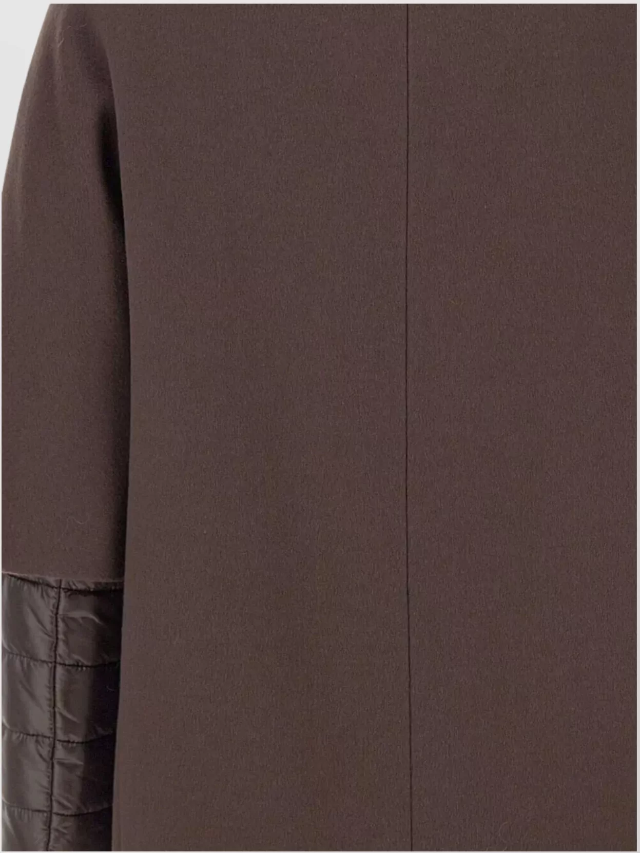 Herno Virgin Wool Coat Detachable Panels