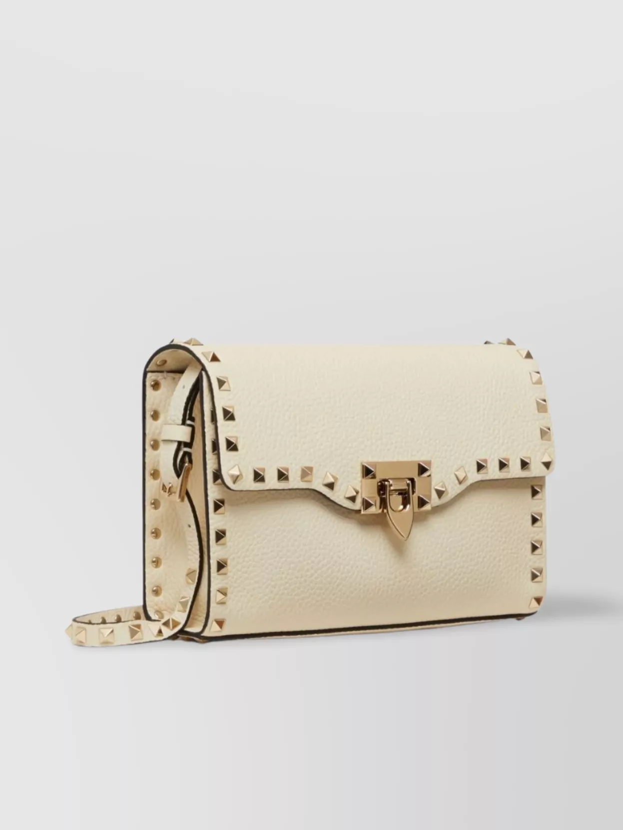 Valentino Garavani Small Leather Shoulder Bag With Rockstud Embellishment
