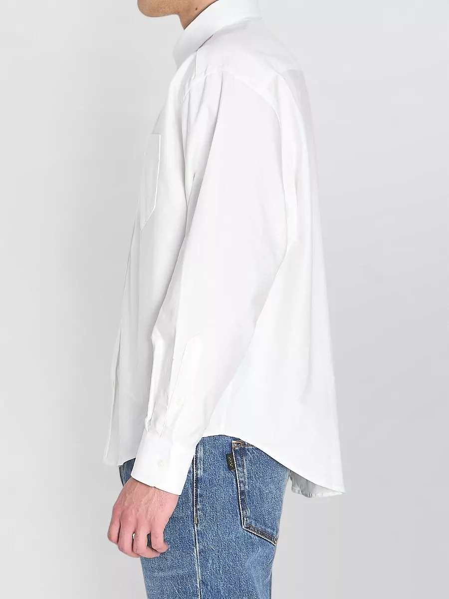 Ami Paris Ami De Coeur Boxy Cotton Shirt