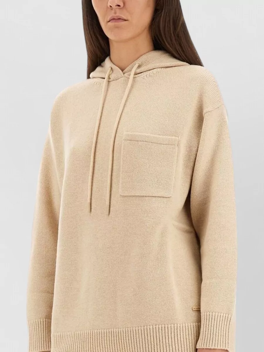 Max Mara Cashmere Wool Hooded Sweater