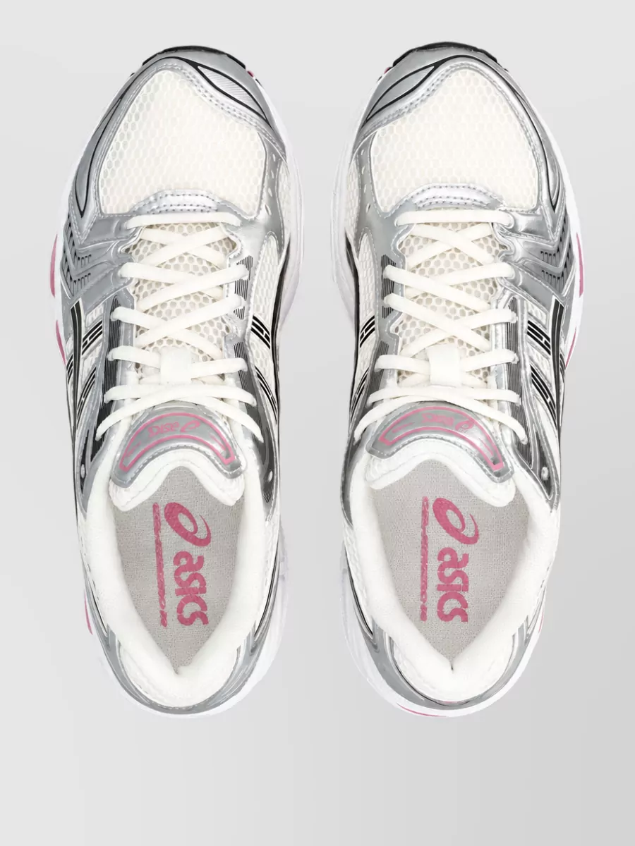 Asics Synthetic Leather Lace-Up Sneakers