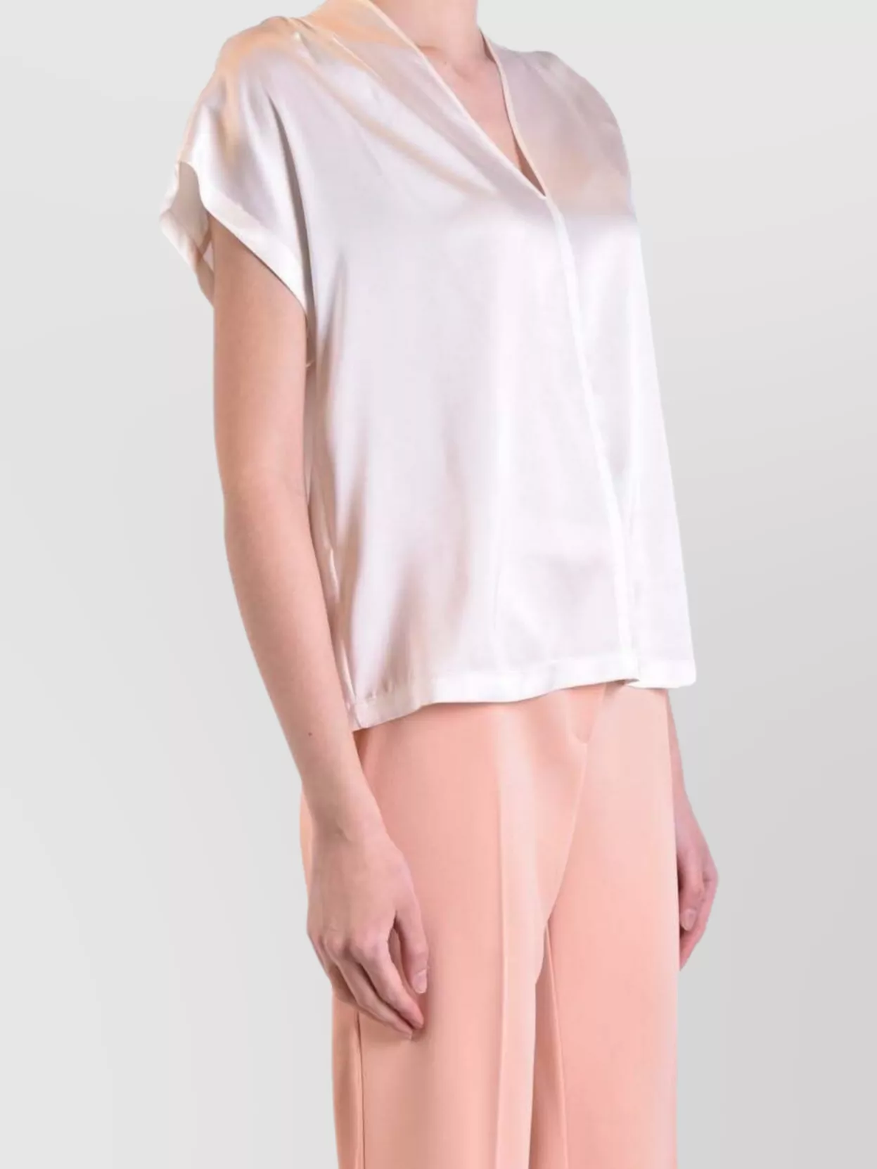 Pinko Draped Fabric Lightweight Relaxed Fit Tops