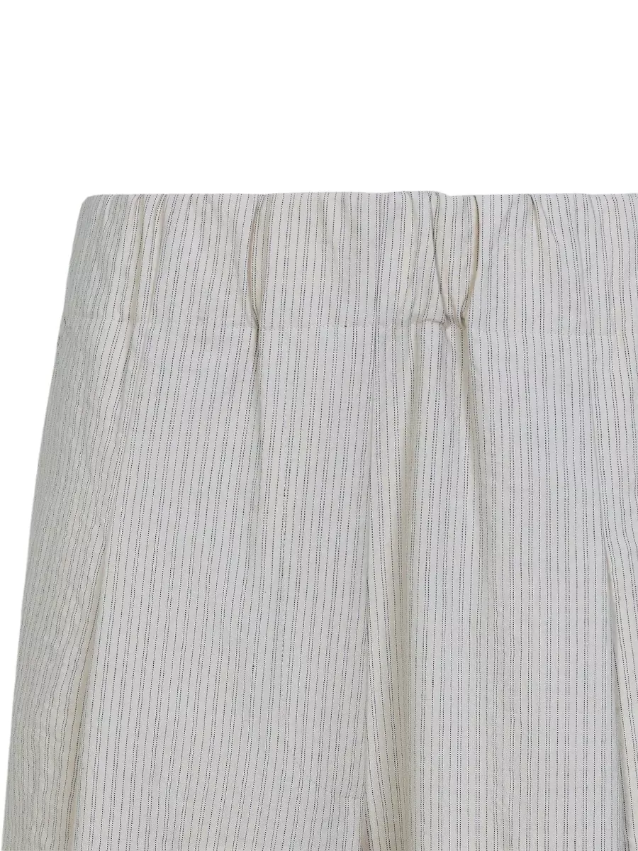 Dries Van Noten Cotton Wide-Leg Trousers