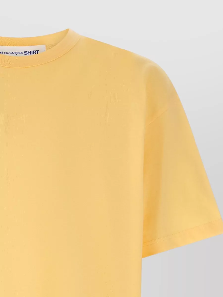 Comme Des Garçons Logo Print Cotton Jersey Short-Sleeve T-Shirt