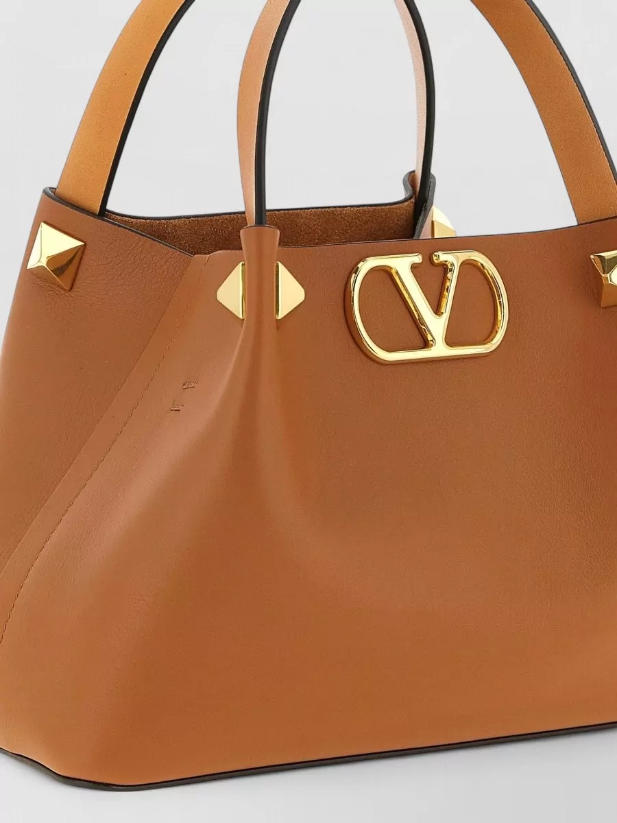 Valentino Leather Tote Bag