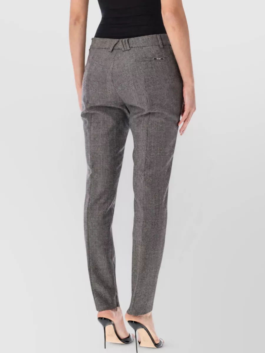 The Attico Checked Tailored Trousers