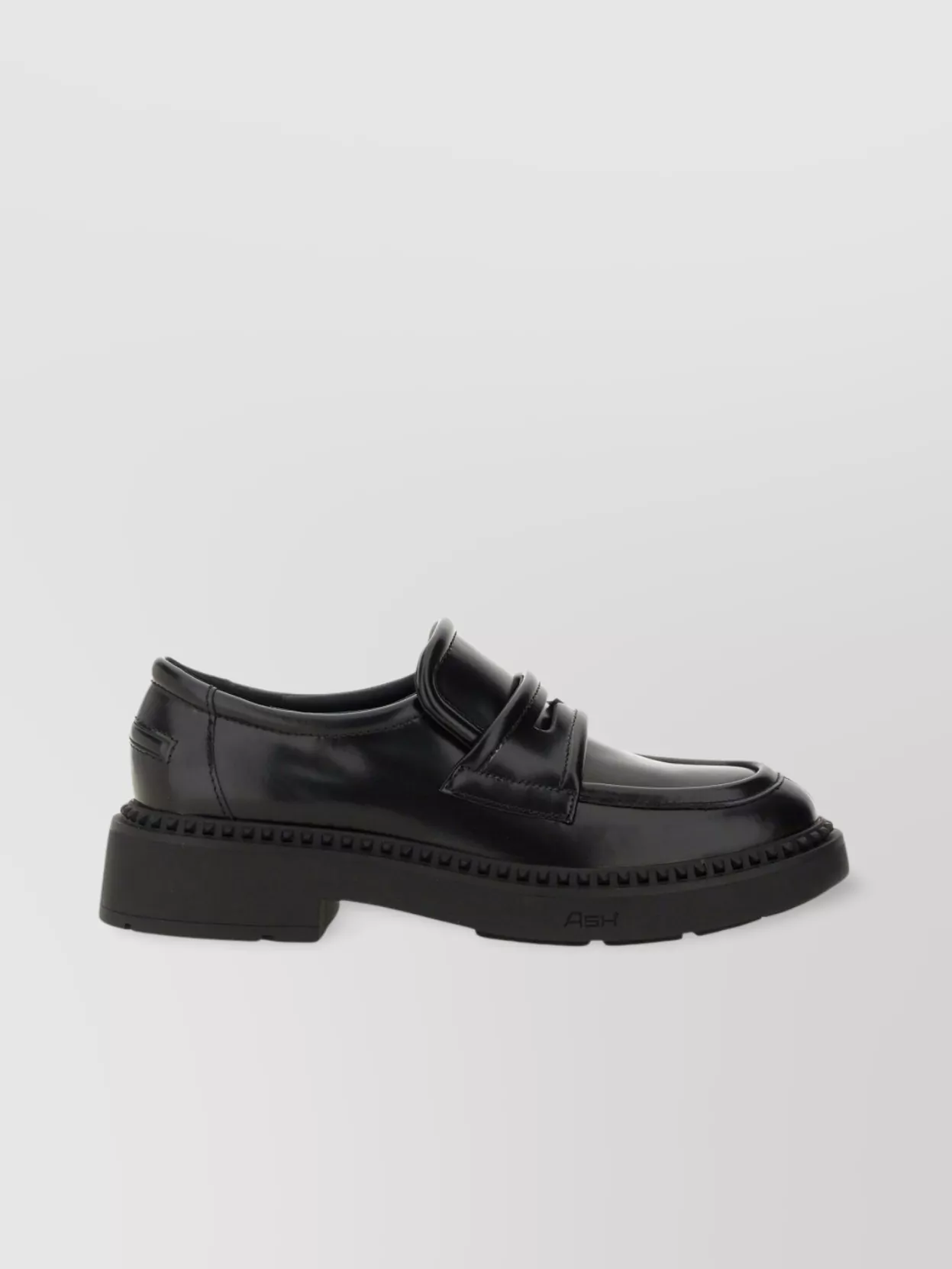 Ash Chunky Sole Loafers Glossy Finish