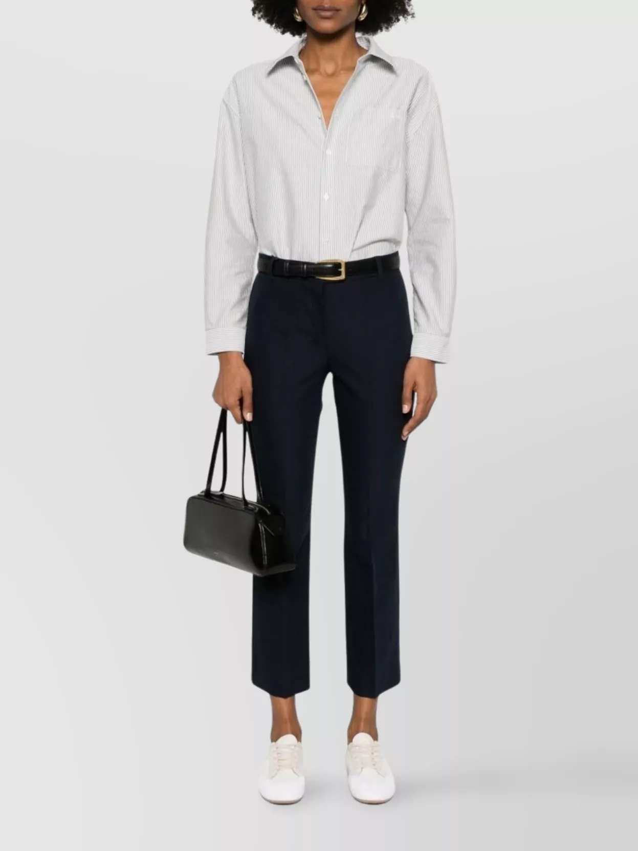 'S MAX MARA TAILORED TROUSERS WITH POCKETS AND CREASE