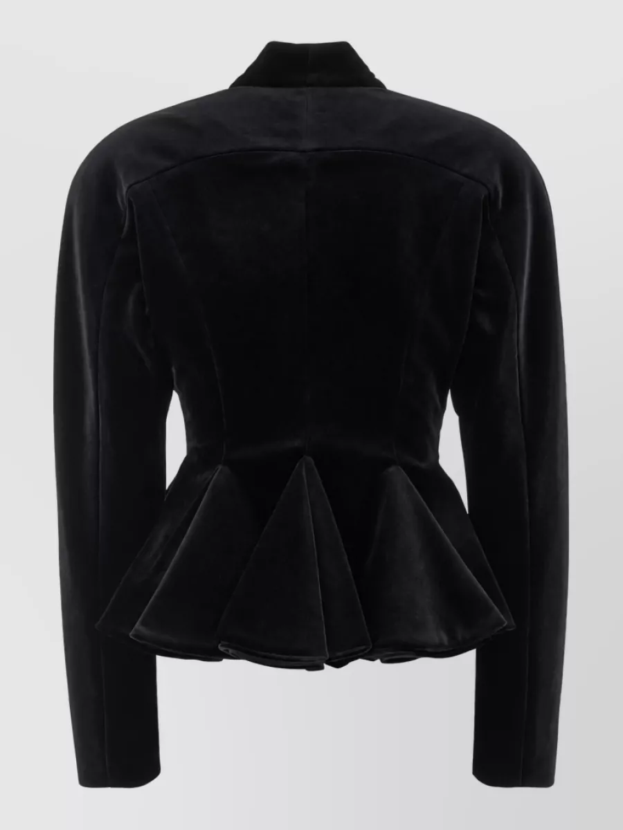 Alberta Ferretti Velvet Blazer