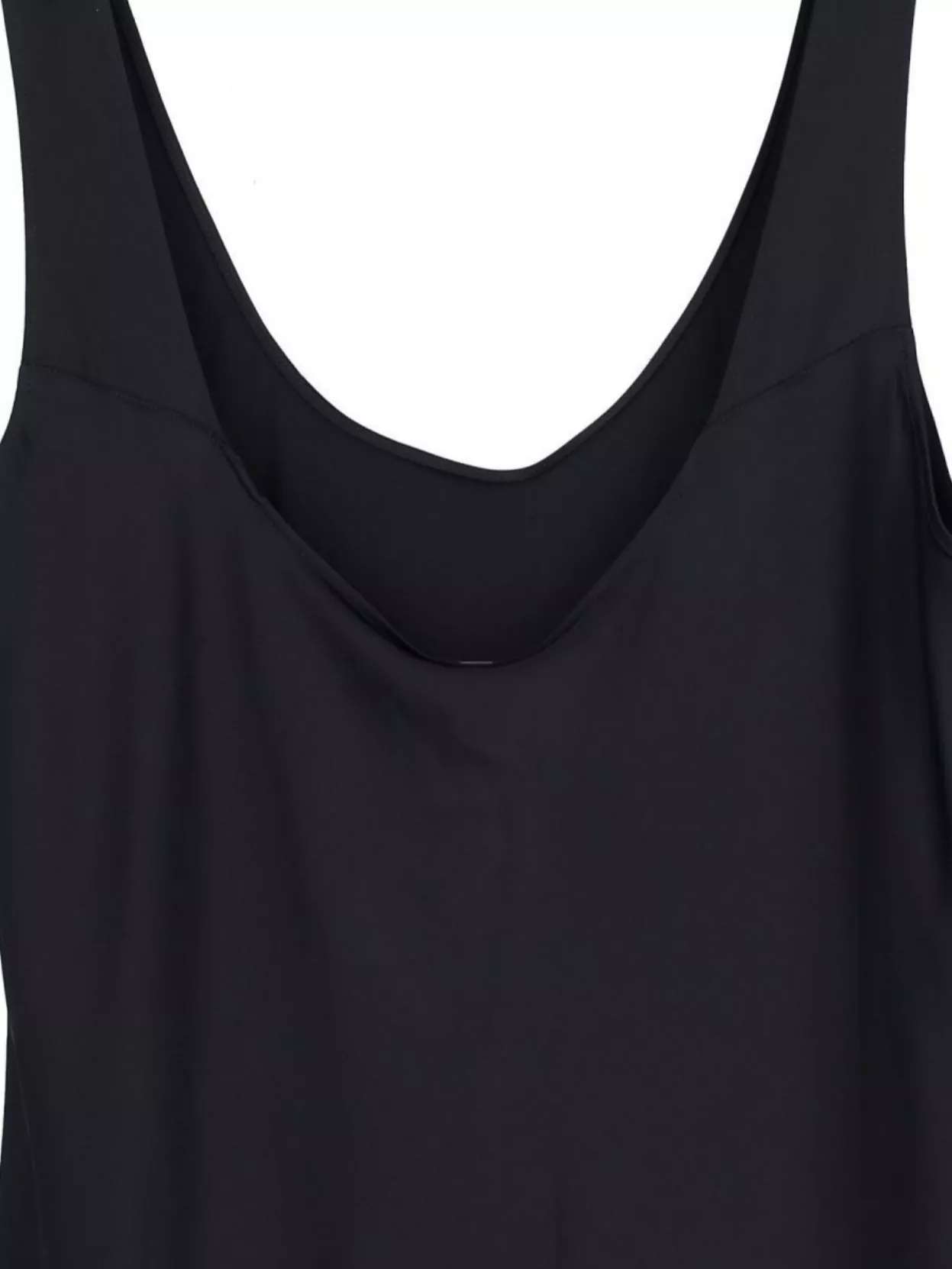 Calvin Klein Scoop Neckline Flared Hem Midi Dress