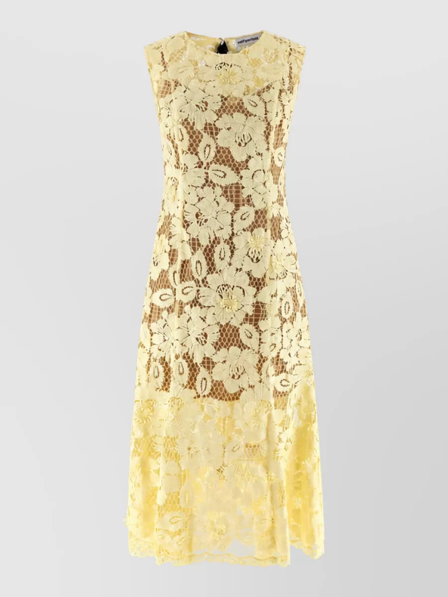 Self-Portrait midi dress
