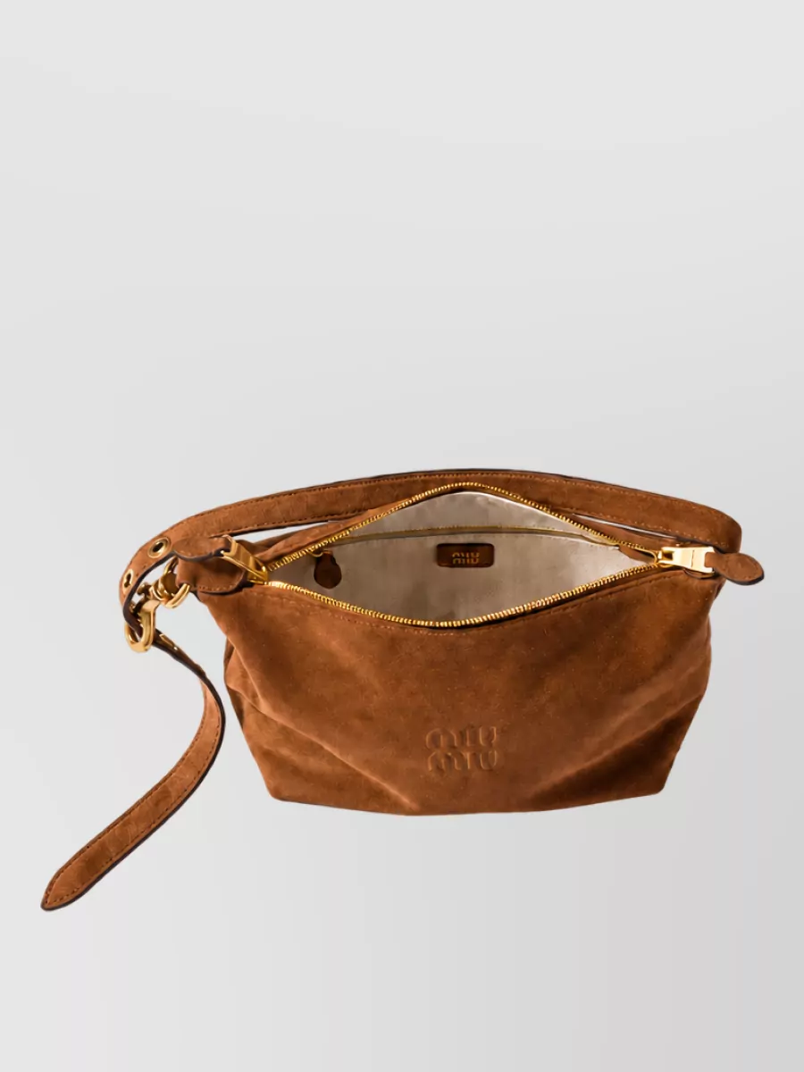 Miu Miu Leather Clutch Bag