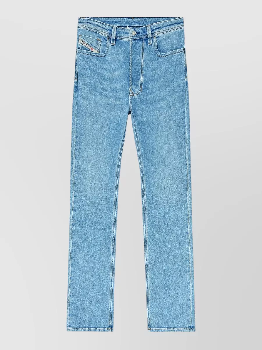 Diesel denim straight-leg jeans