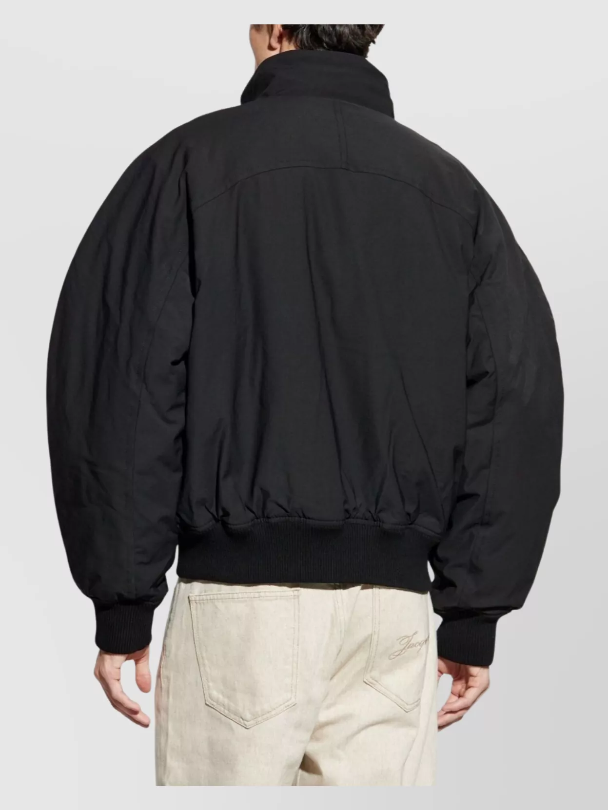 Jacquemus Aero Bomber Jacket High Collar