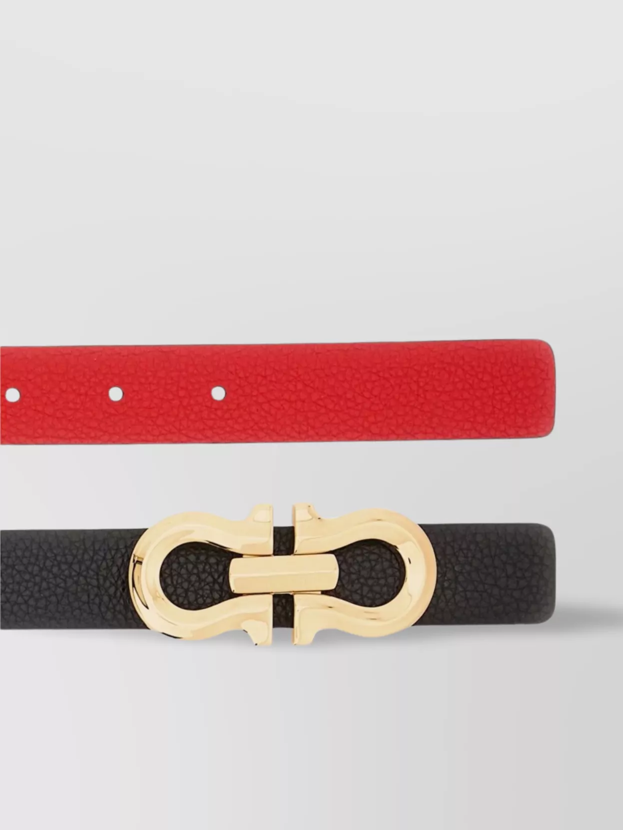 Shop Ferragamo Reversible Design Leather Belt