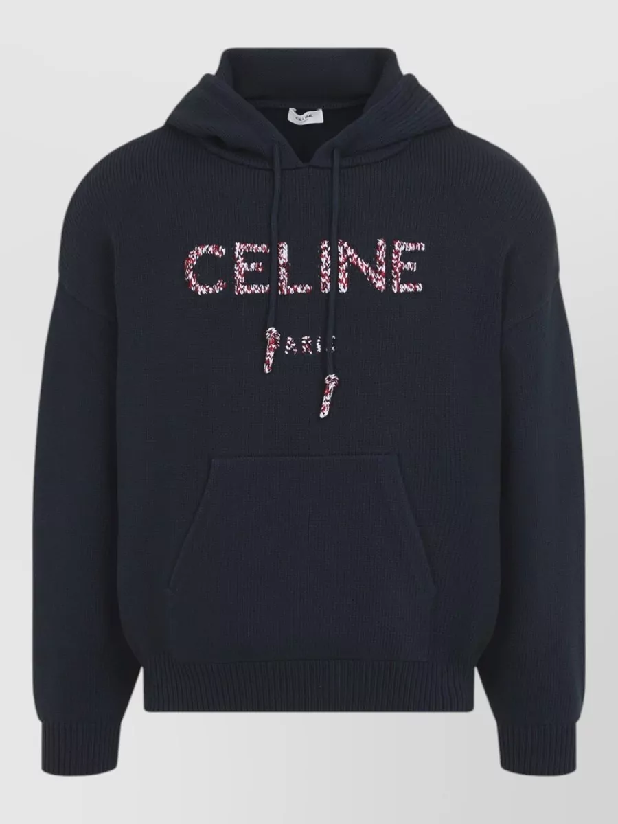Celine knit hoodie