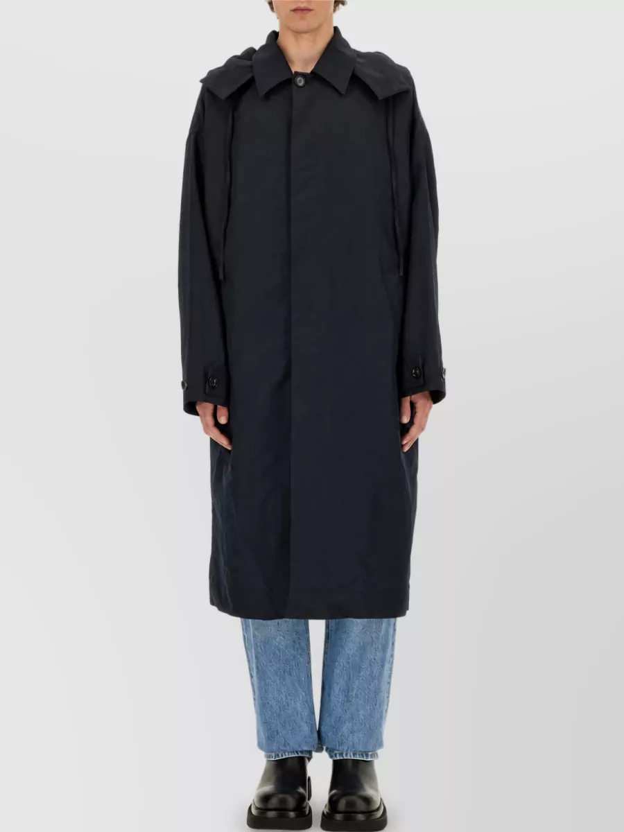 Bottega Veneta Hooded Trench Coat
