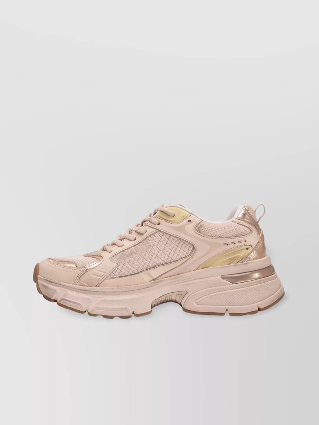 Golden Goose Mesh Panel Sneakers Reflective Accents