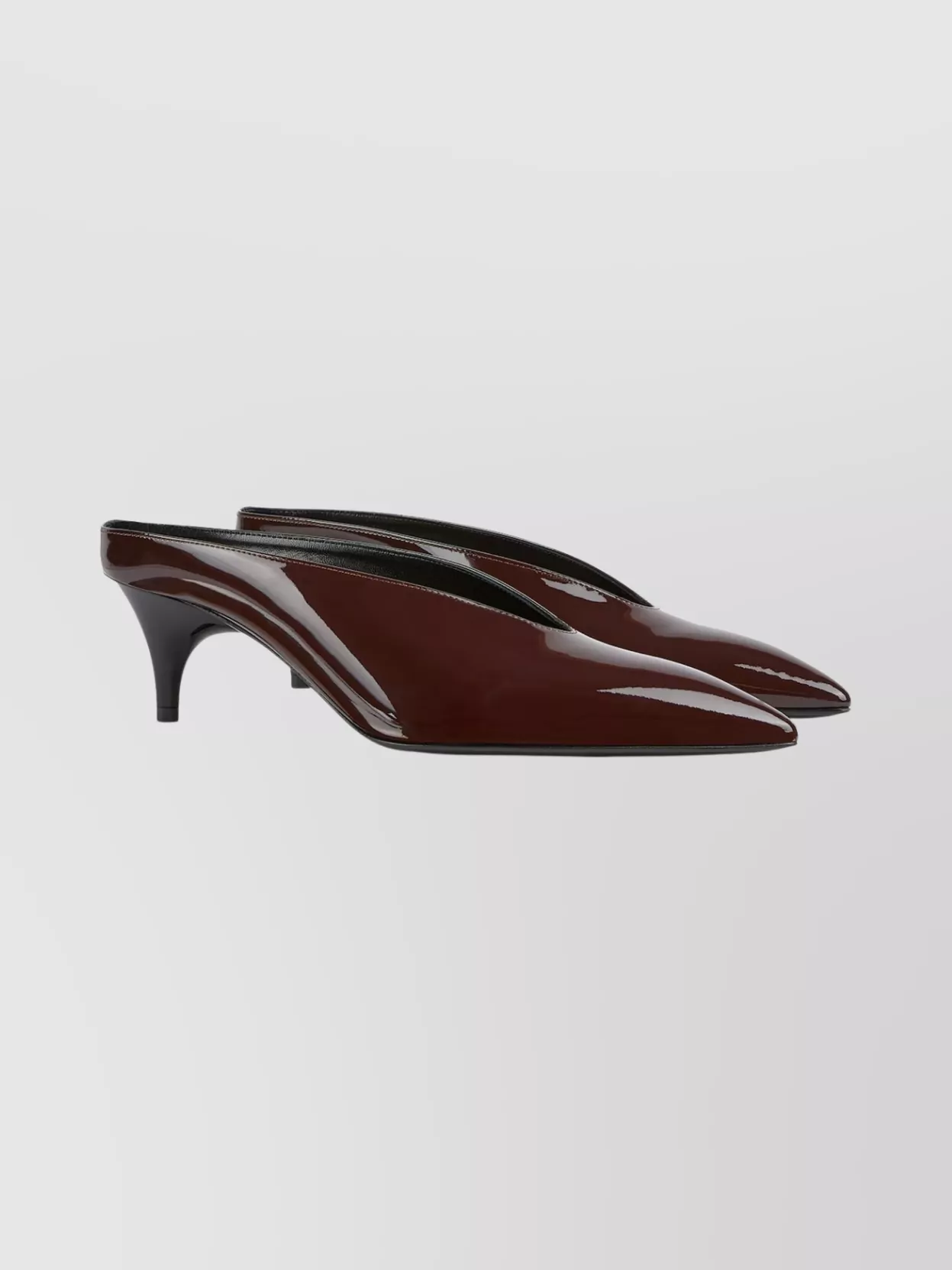 Gucci Heeled Mules With Pointed Toe Design