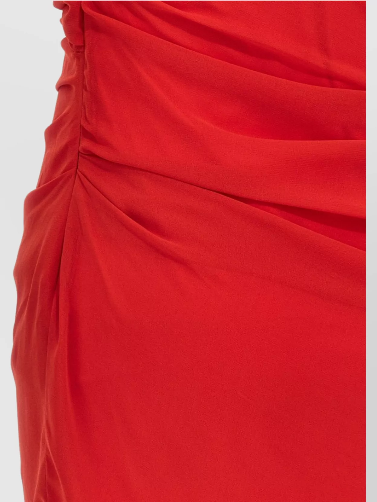 Jacquemus 'The Castagna' Draped One Shoulder Dress
