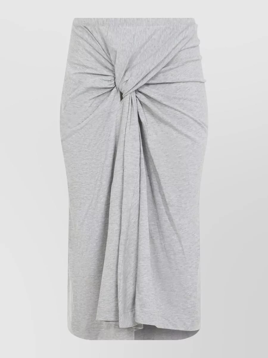Dries Van Noten Hemellana Cotton Midi Skirt