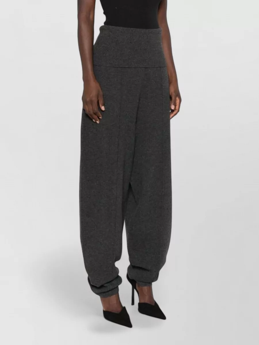 Zimmermann Merino Wool Ribbed Loungewear Trousers