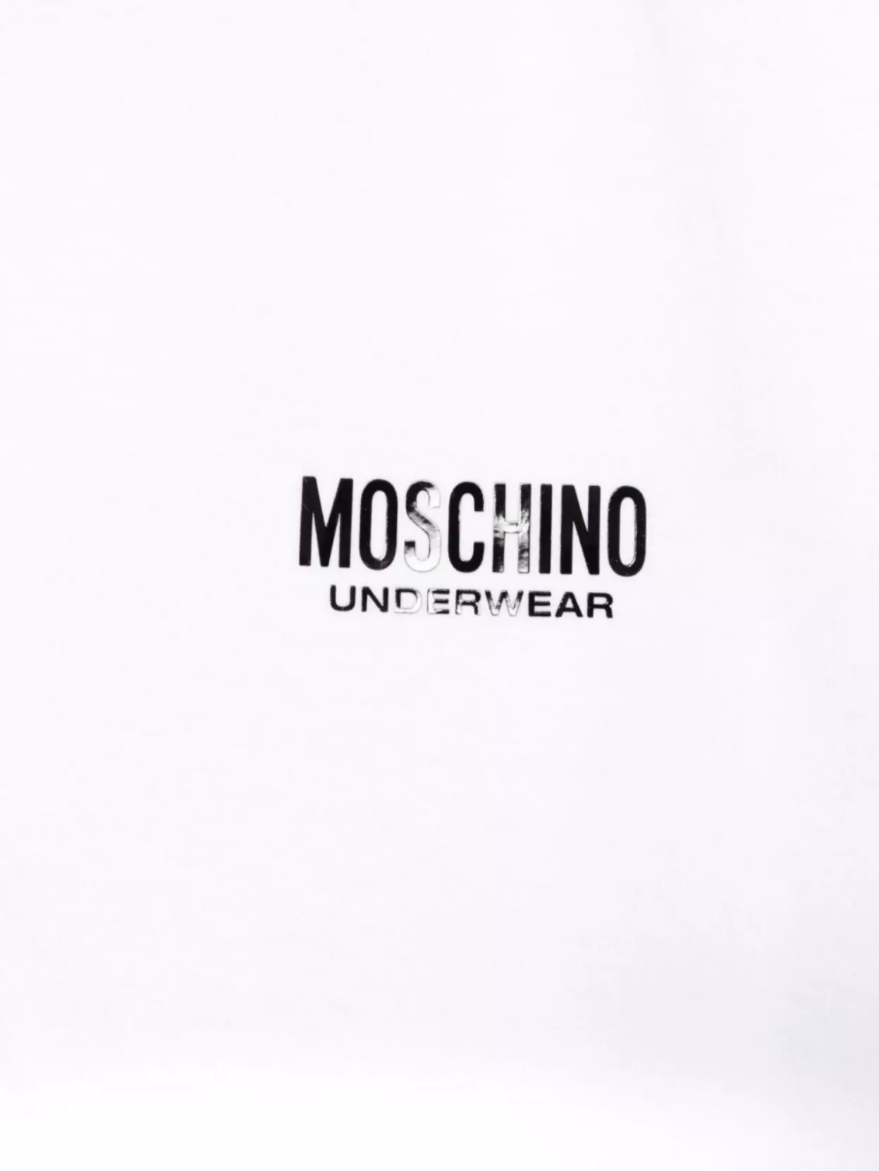 Moschino Crew Neck Short Sleeves Straight Hem