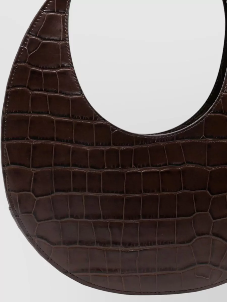 Staud Moon Leather Shoulder Bag