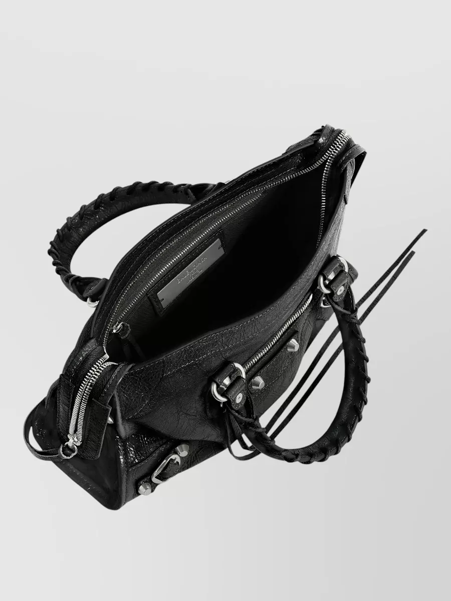 Balenciaga Le City Small Leather Shoulder Bag