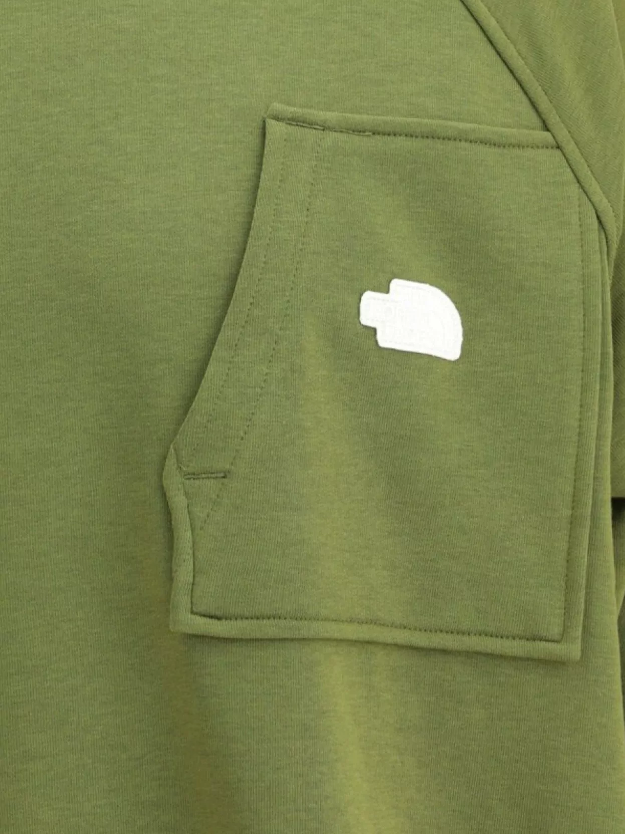 THE NORTH FACE CHEST POCKET COTTON TERRY SWEATSHIRT 