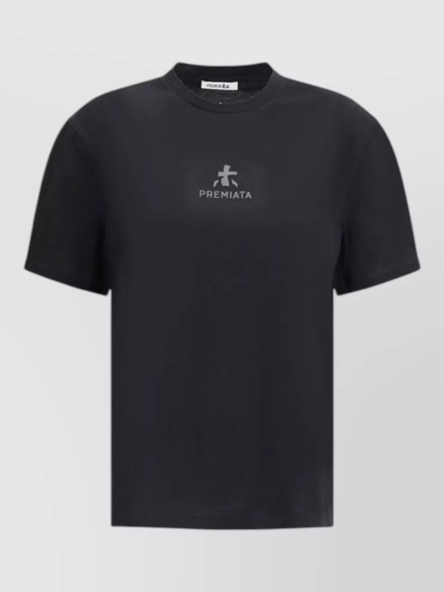 Premiata cotton logo-print short-sleeve t-shirt