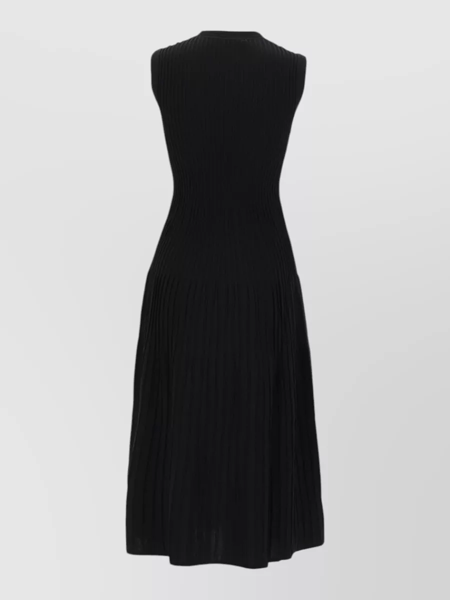 Max Mara Viscose Crepe Midi Dress
