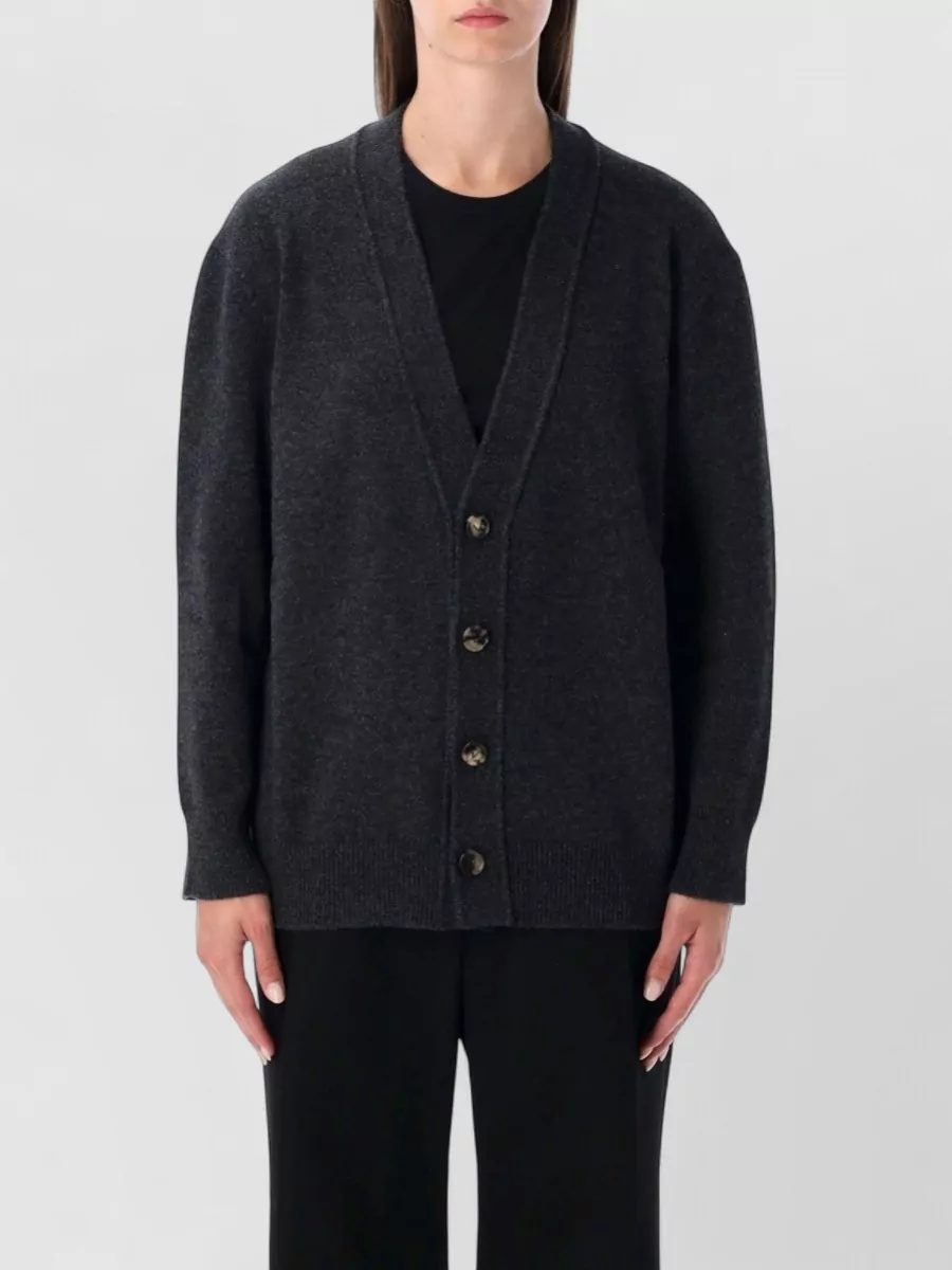 Bottega Veneta Cashmere Cardigan Elbow Patches