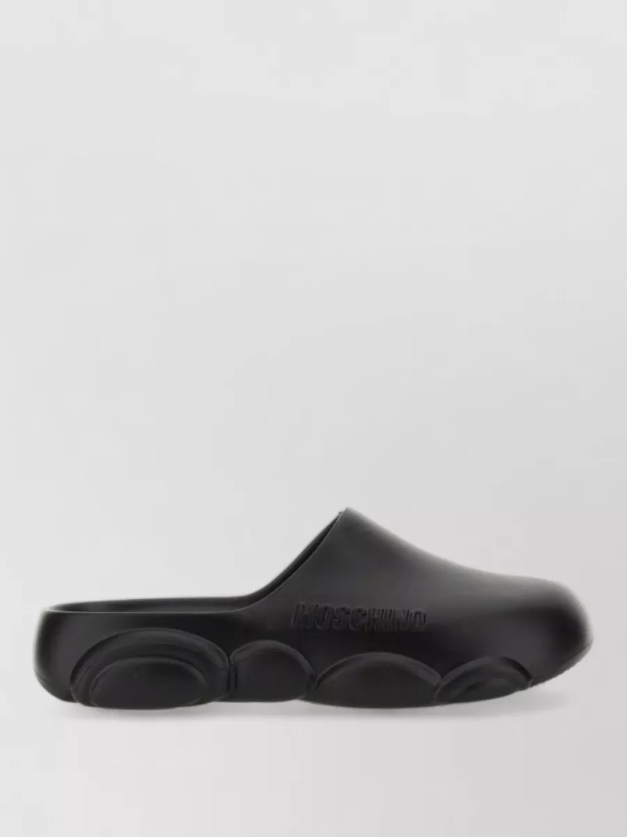 Moschino rubber mules