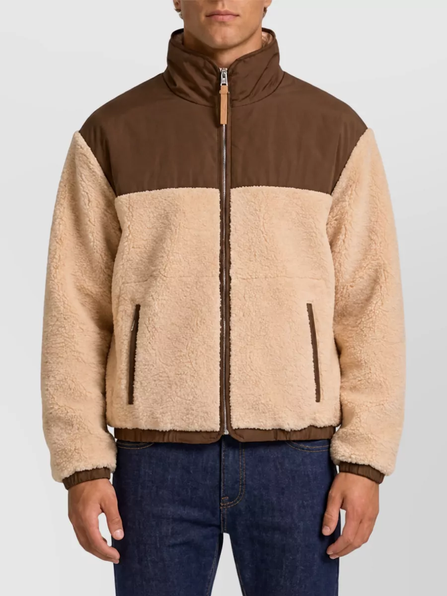 Ami Paris paneled lightweight jacket