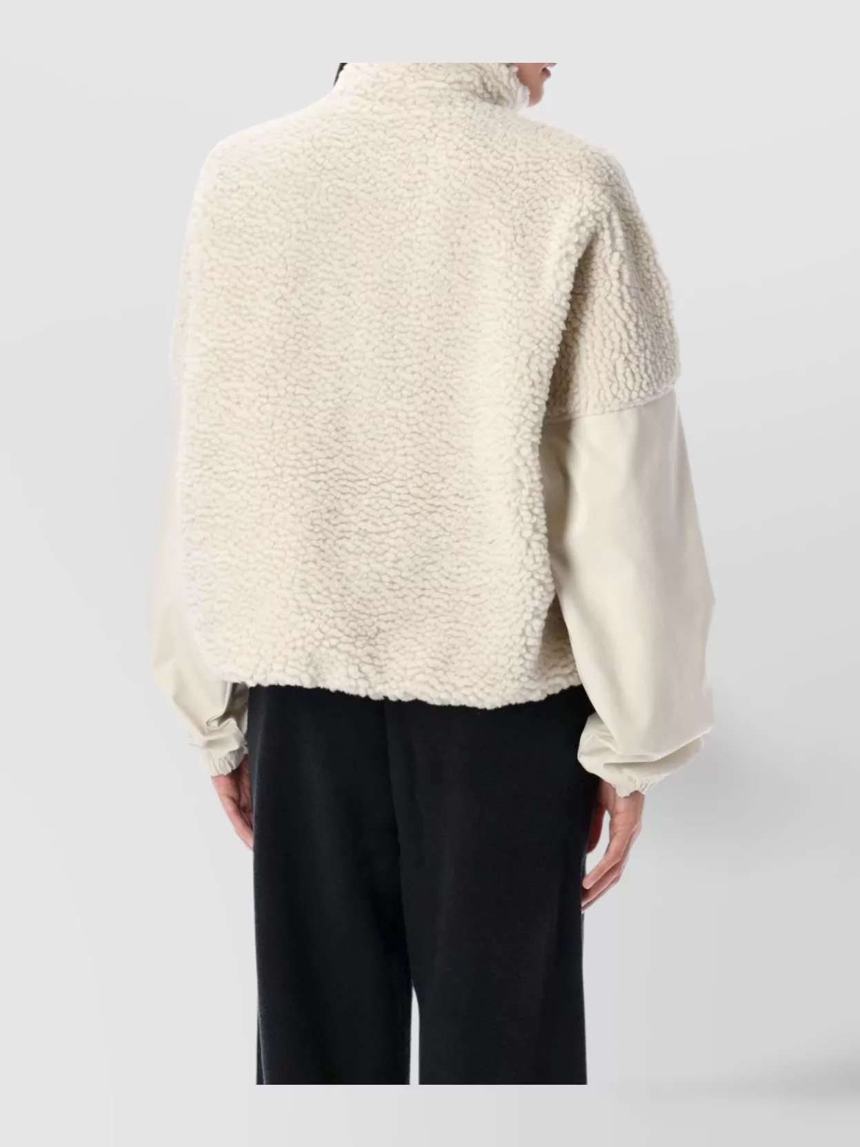 Nike Teddy Shearling Collar Jacket