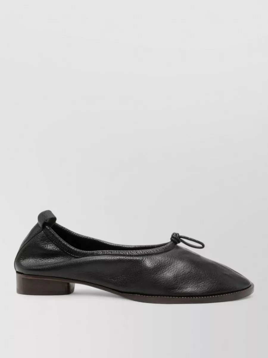 Hereu leather ballet flats