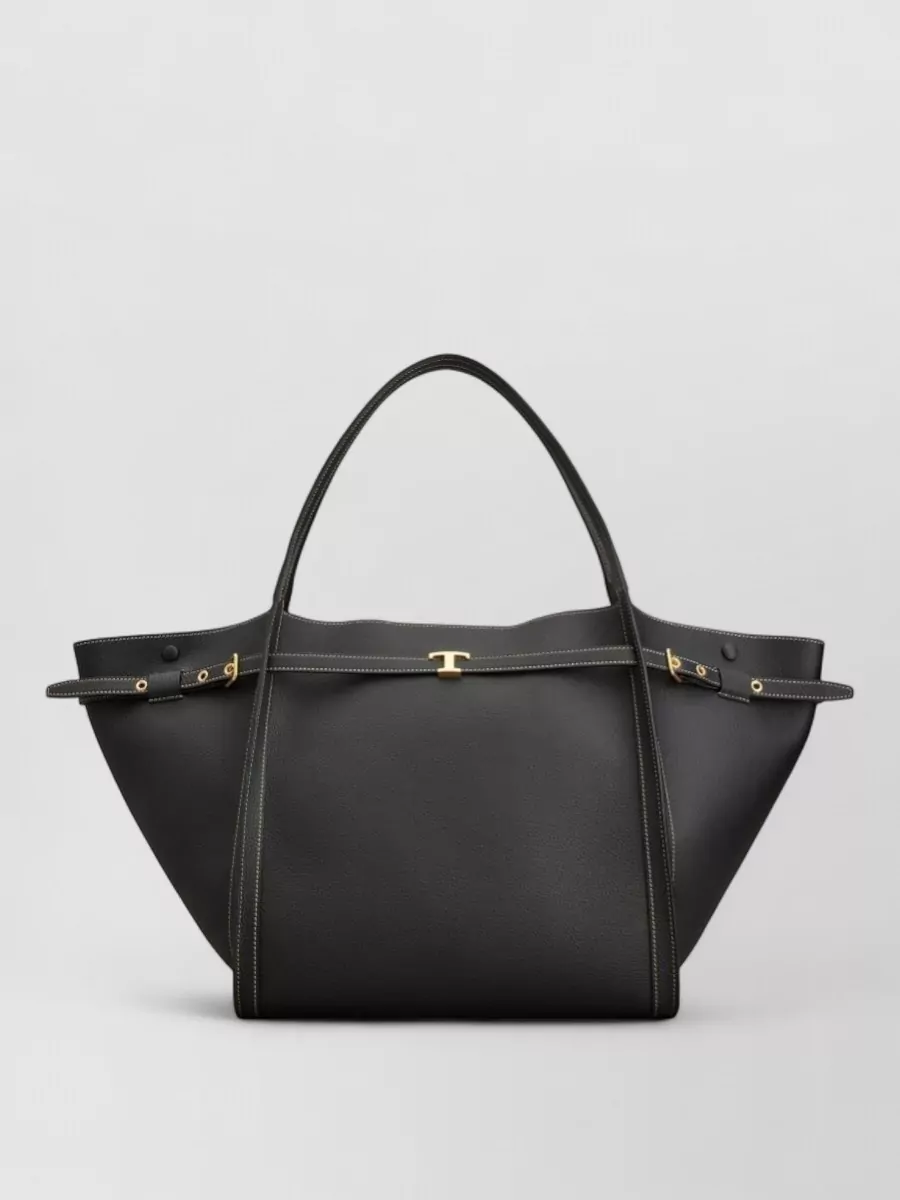Tod's T timeless medium leather tote bag
